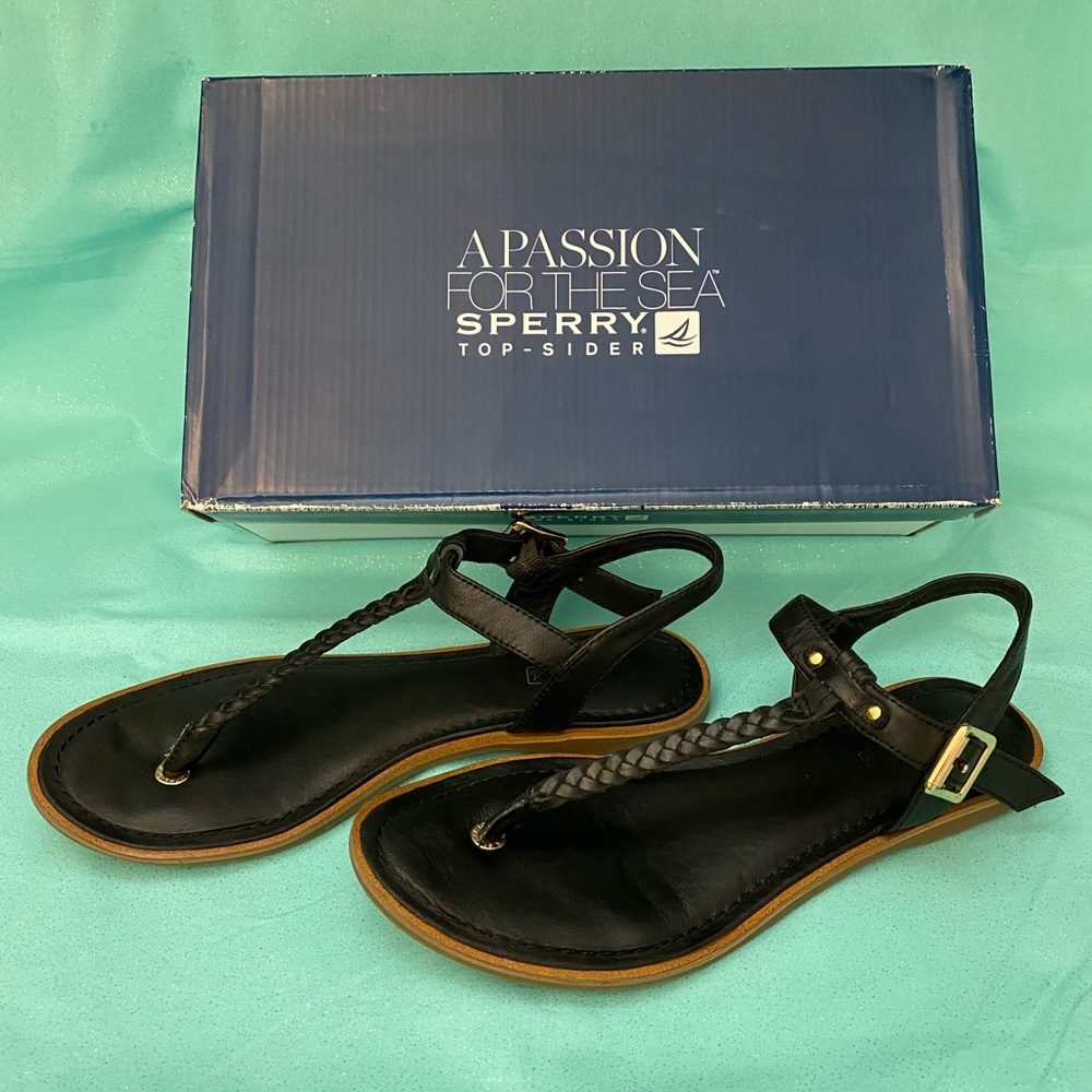 Sperry Virginia Braided Thong Sandal